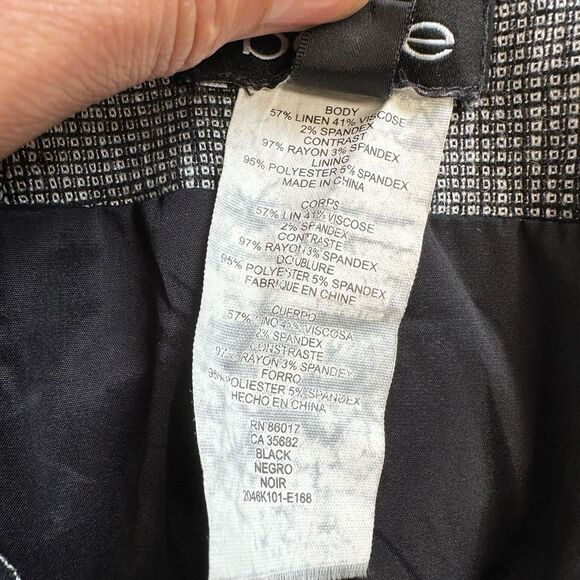 Y2K Bebe Gray & Black Ruched Panel Ruffle Hem plaid Pencil Mini Skirt Size S - Picture 10 of 12